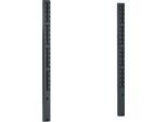 Schäfer Shop Pure Aufbausäulen, H 1035 mm, für Arbeitstische AST31, pulverbeschichtet, ESD-leitfähig, anthrazit RAL 7016, 2 Stück