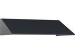 C+P Schrägdachaufsatz, für Spindbreite 900 mm, schwarzgrau