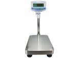 Tisch-Kontrollwaage ae ADAM GBK 30Mplus, geeicht, Ablesbarkeit 10 g/Wägebereich bis 30 kg, RS-232, Netz- und Akkubetrieb, Plattform B 300 x T 400 mm