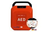 Defibrillator MedX5 HeartSave YA, automatische Schockabgabe, Sprachausgabe DE/EN, LCD-Anzeige, IP55, ohne HLW-Feedback-Sensor