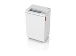 IDEAL Aktenvernichter 2445 MC, Mikroschnitt 0,8 x 12 mm, P-6, 35 l, 3-5 Blatt Schnittleistung, mit Rollen, Blauer Engel, grau