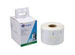 Etiketten G&G, kompatibel zu Dymo 11354/s0722540, 32 x 57 mm, selbstklebend, Thermopapier, weiß, 1 x 1000 Stück