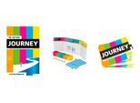 Workshop Set PLAYROOM JOURNEY FLIP, 1 Flipchartblock mit 14 vorgedruckten Blatt für Customer Journey Mapping/User Experience + Zubehör, mehrfarbig