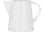 Milchkännchen, rund, Volumen 200 ml, spülmaschinenfest Ø 59 x H 90 mm, Porzellan, weiß