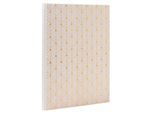 Exacompta Gästebuch Néo Déco Weiß 220x270 mm, 100 Seiten Clairefontaine, Goldschnitt, transparente Box