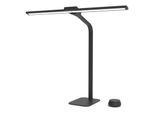 UNILUX LED-Tischleuchte Strata Base, Schwarz, 66 cm, dimmbar, Fernbedienung, USB