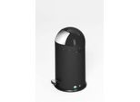 VAR Müllsackständer, 22 l, mit Fußpedal, schwarz