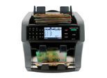 ratiotec® Banknotenzählmaschine rapidcount X575, EZB-geprüft, 1000 Banknoten/min, Zählen/Sortieren/Echtheitsprüfung, Netzanschluss/USB/Druckeranschluss