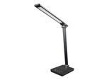 UNILUX LED-Tischleuchte NOVY, drehbar, dimmbar, mit Touchfunktion und USB-Anschluss, Aluminium/ABS-Kunststoff