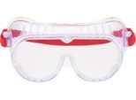 Schutzbrille 3M 4700, EN 166:2001, UVA/UVB/UVC-resistent, direkte Belüftung, Polycarbonatglas, klar