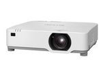 Sharp 3LCD Beamer P621U, 1920 x 1200 WUXGA, 6200 ANSI Lumen, 1,6-facher Zoom, HDMI/USB/LAN, bis 20000 h, weiß