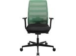 Schäfer Shop Select SSI PROLINE NEW WORK Bürodrehstuhl Netz Mint, Gestell Schwarz