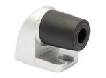 Wagner Bodentürstopper HOOK EH 5000, Zinkdruckguss, 60 x 35 x 50 mm, zum Schrauben, für schwere Türen, alusilber/schwarz