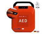 Defibrillator MedX5 HeartSave Y, manuelle Schockabgabe, Sprachausgabe DE/EN, Grafikanzeige, IP55, mit HLW-Feedback-Sensor