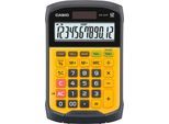 Casio Tischrechner WM-320MT, 12 Stellen, 1 Zeile, LC-Display, Steuerberechnung, Gewinnermittlung, Batterie-/Solarbetrieb, B 109 x H 169 mm, gelb-schwarz