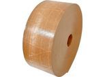 ActivaTec Nassklebeband, gitterverstärkt, 70 mm x 150 m, 125 g/m², bis 100 kg, −30 bis +60 °C, NK4000, 12 Rollen