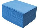 WIPEX-SPEZIAL Reinigungstücher, 1-lagig, perforiert, reißfest, lebensmittelunbedenklich, recyclingfähig, 100 % Viskose, blau, 10 x 40 Tücher