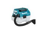 Makita DVC750LZX3 Akku-Staubsauger | 18 V| für trockene Anwendungen| mit HEPA Filter und Schlauch| ohne Akku und Ladegerät|)