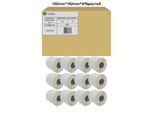 Etiketten G&G, kompatibel zu Zebra 800284-605, 102 x 152 mm, selbstklebend, perforiert, Thermopapier, weiß, 12 x 475 Stück