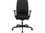 Schäfer Shop Select SSI PROLINE NEW WORK Bürodrehstuhl Netz Schwarz, Gestell Schwarz