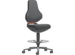 TEXON Arbeits- und Labordrehstuhl mit Supertec-Polsterung, ergonomisch, Sitzhöhe 570–810 mm