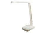 UNILUX LED-Tischleuchte KAPA, faltbar, Weiß, dimmbar, Farbtemperatur einstellbar, mit Akku,