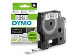DYMO® D1-Schriftband S0720530, schwarz auf weiß, L 7 m x B 12 mm, Polyester, 20 Stück
