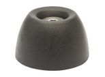Wagner Türstopper OUTDOOR KNAUF EH 5200, Elaston, Ø 50 mm, Höhe 30 mm, schraubbar, stoßdämpfend, schwarz