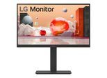 LG IPS-Monitor 24BA650-B, 23,8”, 1920 x 1080 Full HD, HDMI/USB/DisplayPort, höhenverstell-, neig-, schwenk- und drehbar, schwarz