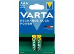 Akkus von VARTA, Micro AAA, 2 Stück