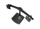 Ergotron DS100 Dual-Monitor Tischstandfuß für zwei Monitore horizontal bis 61 cm 24 Zoll schwarz