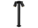 Möbelix , Schwarz , Metall , 29x80x29 cm , RoHS, Europäischer Sicherheitsstandard , Beleuchtung, Außenleuchten, Wegbeleuchtung, Wegeleuchten & Pollerleuchten