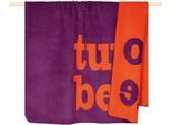 Wohndecke PAD "Tuttobenne", bunt (lila), B:150cm L:200cm, Obermaterial: 60% Baumwolle, 40% Polyacryl, Wohndecken, Wohndecke, Made in Europe