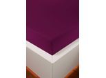 Spannbettlaken BELLANA "bellana deluxe mit Elasthan, Jersey 230 g/m², Premium-Qualität", burgun, 1 Stk., Jersey-Elasthan, 180x200 180x210 180x220 190x200 190x210 190x220 200x200 200x210 200x220 35cm, Jersey-Elasthan, Obermaterial: 95% Baumwolle, 5% Elasthan (LYCRA), Bettlaken, Spannbettlaken, mit 5% Elasthan, für Matratzen bis 35cm Höhe, bügelfrei, faltenfrei