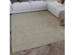 Wollteppich WECON HOME "Hamptons THIRTEEN", beige (sand beige), B:80cm H:10mm L:300cm, Schurwolle, Teppiche, Läufer, Schurwolle, Kurzflor, Wohnzimmer, Schlafzimmer, elegant, Welle