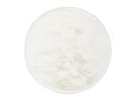Hochflor-Teppich OCI DIE TEPPICHMARKE "ROCKY SOFT", beige (creme, weiß), H:35mm Ø:80cm, Polyester, Teppiche, Kunstfell, weich, kuschelig, maschinell gewebt, waschbar