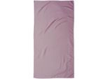 Sporthandtuch TOM TAILOR HOME "Fitnesstuch COLOR BATH", lila (cozy mauve), B:70cm L:140cm, Microfaser, Mikrofaser, Handtücher, Logo Prägung, Mikrofaser, weich, schnell trocknend