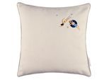 Kissenbezug TOM TAILOR HOME "Swimmer", beige, B:45cm H:1cm L:45cm, Polyester, Polyester, Kissenbezüge, Kissenbezug, maritimes Dessin