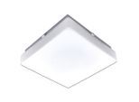 Näve , Weiß , Metall, Glas , 25x8x25 cm , Dämmerungssensor , Beleuchtung, Innenleuchten, Deckenleuchten