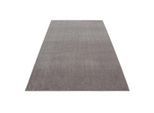Ayyildiz , Beige , Textil , Uni , rechteckig , 140x200 cm , Oeko-Tex® Standard 100 , für Fußbodenheizung geeignet, schmutzabweisend, für Hausstauballergiker geeignet, lichtunempfindlich, antistatisch, pflegeleicht, strapazierfähig, leicht zusammenrollbar , Teppiche & Böden, Teppiche, Hochflorteppiche, Hochflorteppiche eckig, Hochflorteppiche rechteckig