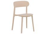Stuhl-2er Set Åstol ca. 50x78,5x52 cm Beige
