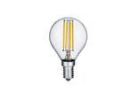 TRIO LEUCHTEN LED-Filament "Leuchtmittel Set E14", Energieeffizienz: F (A-G), gelb (transparent klar), L:7,8cm Ø:4,5cm, Leuchtmittel, 6er Set Filament Leuchtmittel E14 Fassung, Glühbirne E14 LED warmweiß