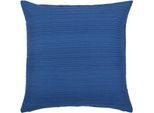 Dekokissen PAD "Lamonte", graublau, unifarben, B:60cm L:60cm, Baumwolle, Dekokissen_Sitzkissen_Kissenhüllen, Kissenhülle ohne Füllung, Uni Farben, 1 Stück, verschiedene Größen