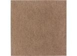 Teppichfliese ANDIAMO "Abbo, selbstklebend, Gesamthöhe 4 mm", beige, B:40cm L:40cm, Obermaterial: 100% Polypropylen, Teppiche, Bodenschutz, quadaratisch 40x40 cm, 25er Set, 50er Set, 100er Set