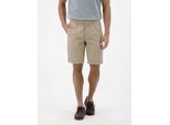 Chinoshorts LERROS "Kurze Chino aus leichtem Baumwollmix", Herren, Gr. 36, medium kitt, 74% Baumwolle, 24% Polyester, 2% Elasthan, Hosen Chinoshorts