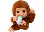 Plüschfigur MOOSE "Little Live Pets, Mama Surprise - Mein kleiner Affe Mango", braun, Plüschfiguren, KinderB:18cm H:29,5cm, Plüschfigur, B:18cm H:29,5cm