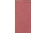 Duschtuch KLEINE WOLKE "Royal, 1 Stück (70/140 cm)", rot (marsala), B:70cm L:140cm, Frottier, Baumwolle, Handtücher, Duschtuch, Uni Farben, mit Bordüre, weich, auch in verschiedenen Sets erhältlich