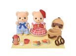 Spielwelt SYLVANIAN FAMILIES "Biscuit Bären Picknickspaß (5852)", bunt, Spielfigurenwelten, Kinder, Kunststoff, Spielwelt