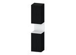 Duravit Hochschrank Qatego 40x36x1760cm, 2 T, An re, we m/Eich sw (QA1346R18160000)