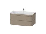 Duravit Möbelwaschtisch-Unterschrank Happy D.2 Plus 97,5x49cm, 1 HL, leinen, 2 Schubkästen (HP4638O7575)